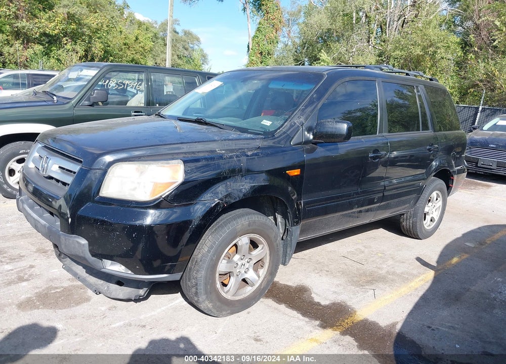 2006 HONDA PILOT EX-L VIN: 5FNYF18506B001246