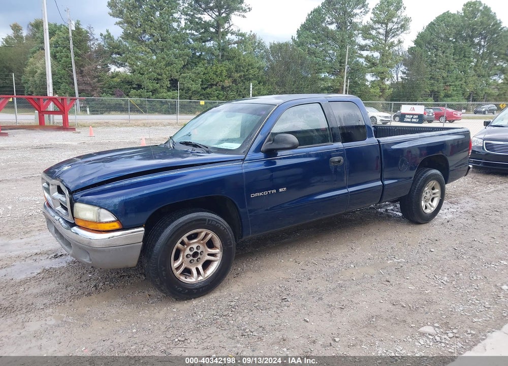 2001 DODGE DAKOTA SLT/SPORT VIN: 1B7GL22X21S350201