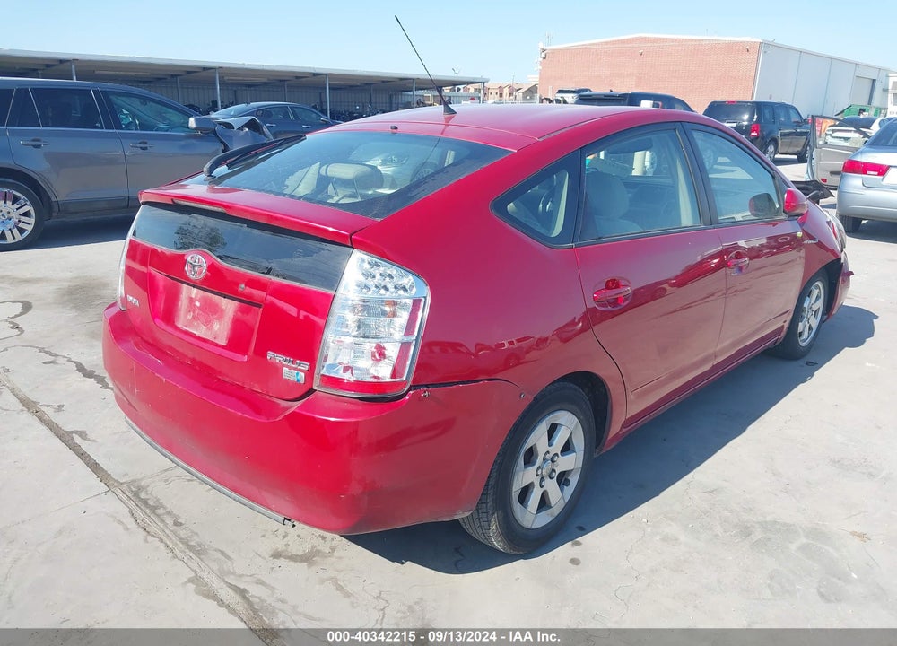 2008 TOYOTA PRIUS VIN: JTDKB20UX87761431