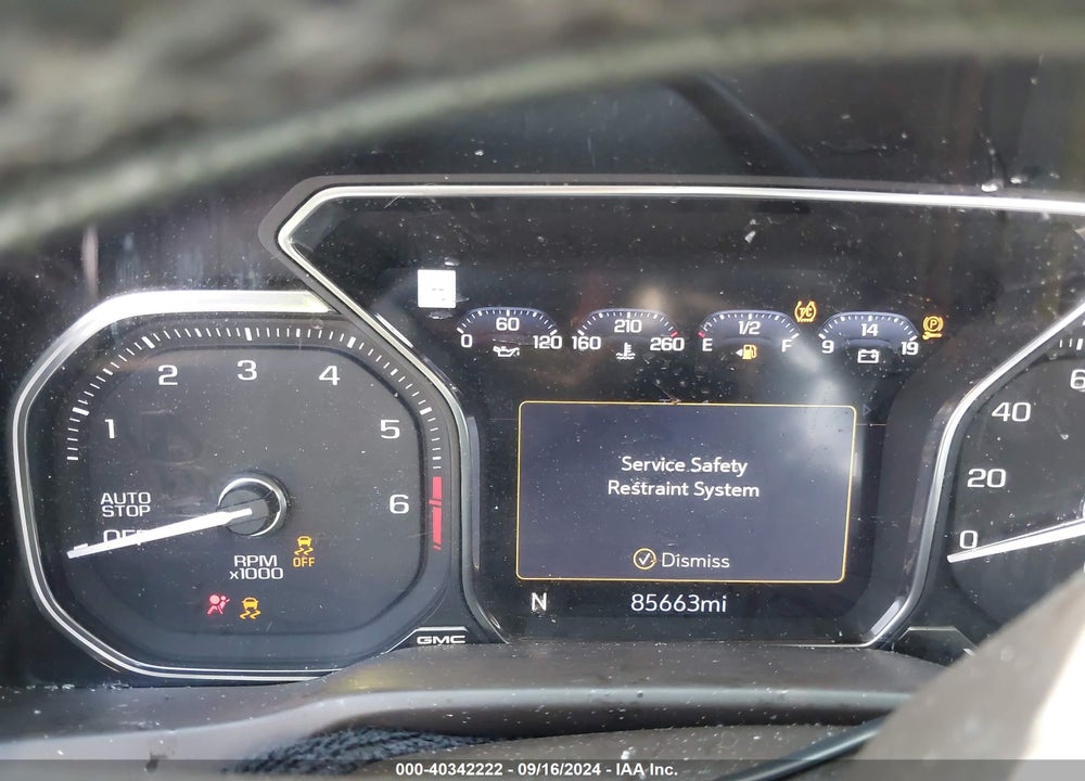 2019 GMC SIERRA 1500 DENALI VIN: 1GTU9FEL3KZ136781