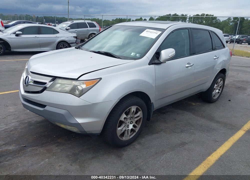 2008 ACURA MDX TECHNOLOGY PACKAGE VIN: 2HNYD28458H521615