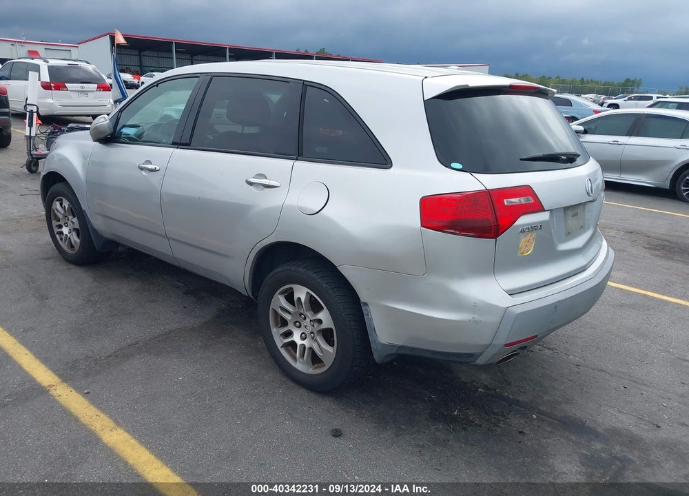 2008 ACURA MDX TECHNOLOGY PACKAGE VIN: 2HNYD28458H521615