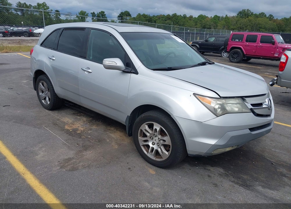 2008 ACURA MDX TECHNOLOGY PACKAGE VIN: 2HNYD28458H521615