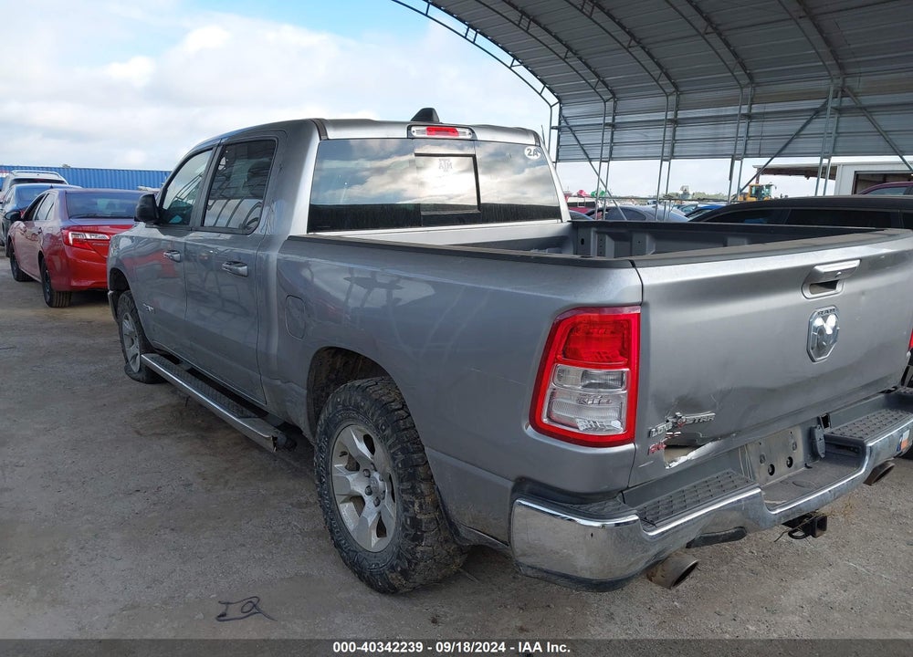 2019 RAM 1500 BIG HORN/LONE STAR 4X2 5'7 BOX VIN: 1C6RREFT0KN685304