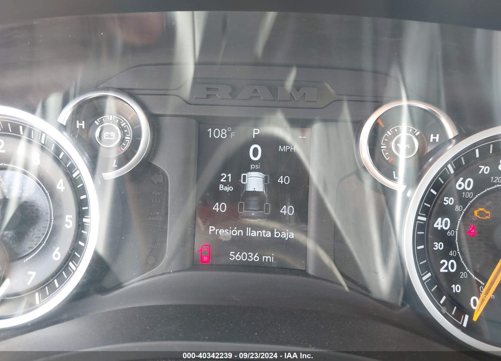 2019 RAM 1500 BIG HORN/LONE STAR 4X2 5'7 BOX VIN: 1C6RREFT0KN685304
