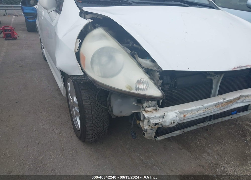 2007 HONDA FIT SPORT VIN: JHMGD38647S019029