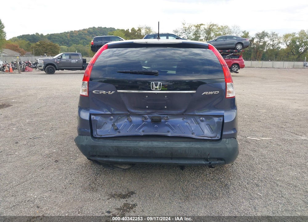 2014 HONDA CR-V EX VIN: 5J6RM4H58EL001383