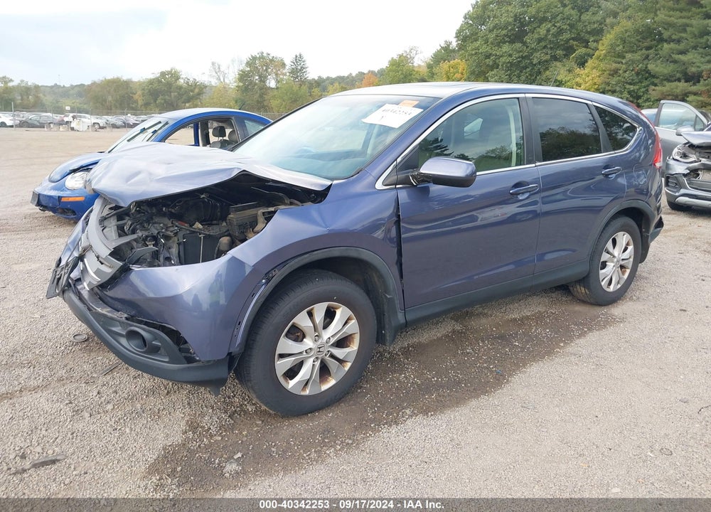 2014 HONDA CR-V EX VIN: 5J6RM4H58EL001383