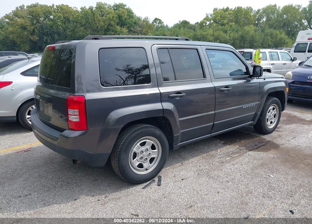 2017 JEEP PATRIOT VIN: 1C4NJPBA7HD207281
