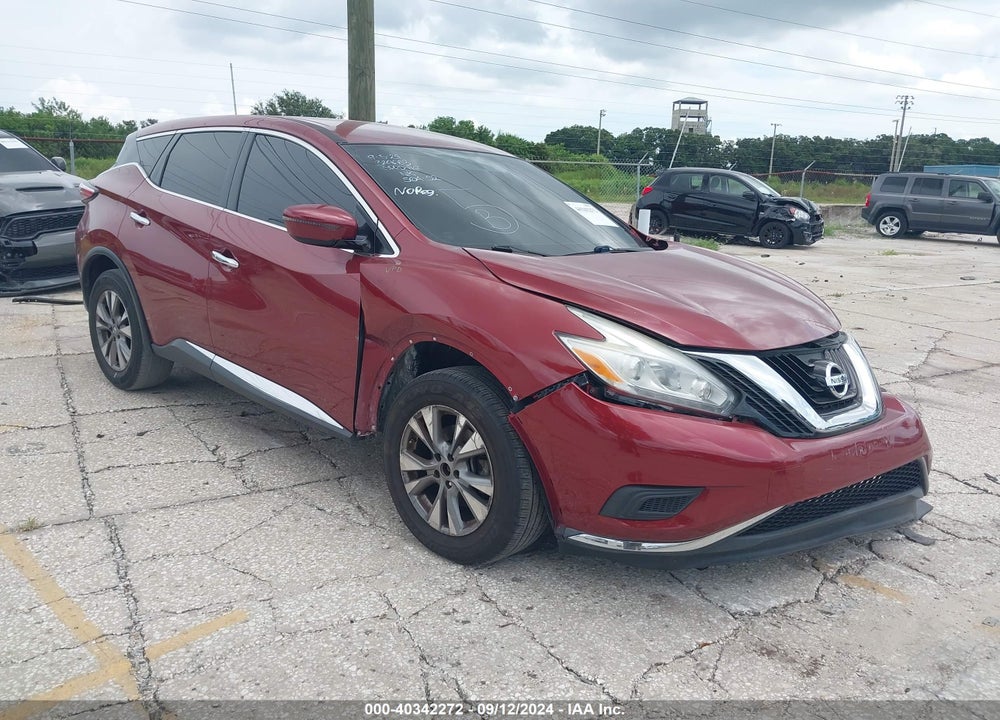 2016 NISSAN MURANO PLATINUM/S/SL/SV VIN: 5N1AZ2MG7GN110002