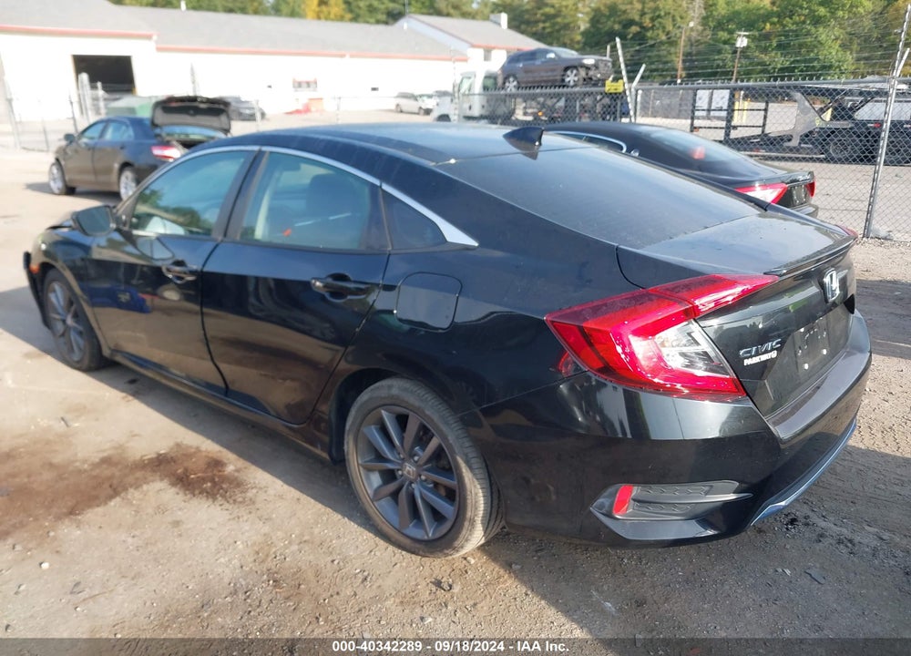 2019 HONDA CIVIC EX VIN: 19XFC1F31KE210772