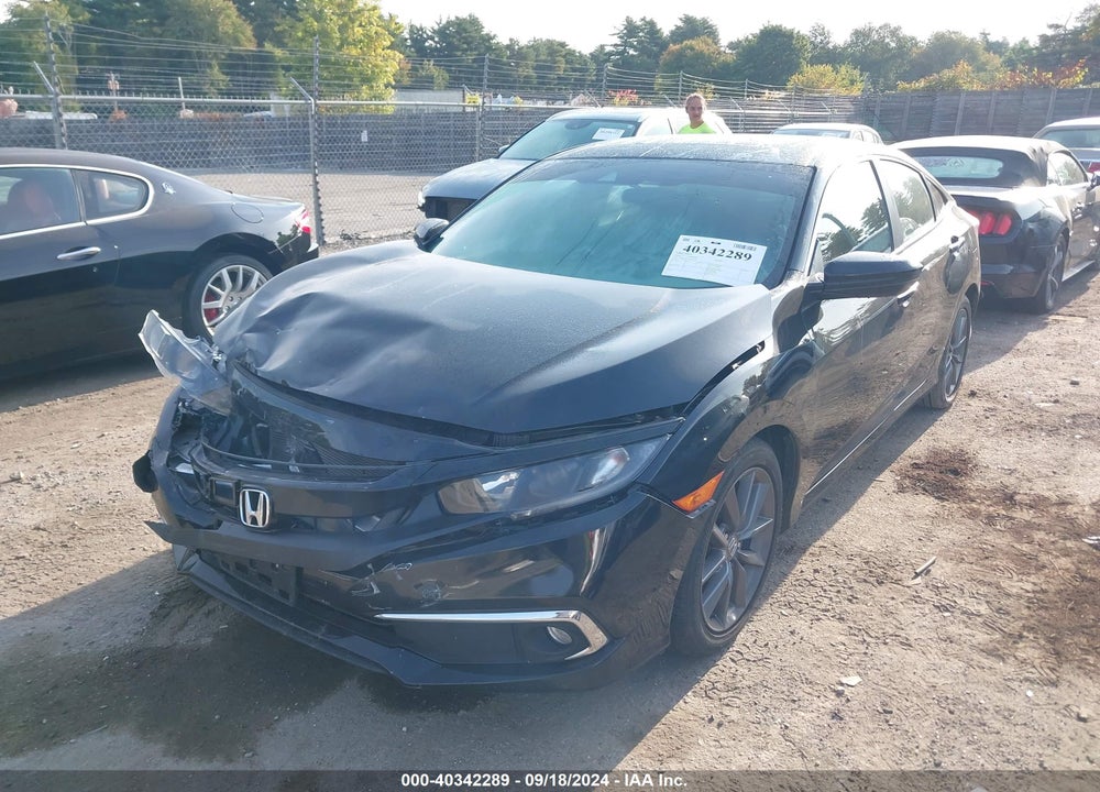 2019 HONDA CIVIC EX VIN: 19XFC1F31KE210772