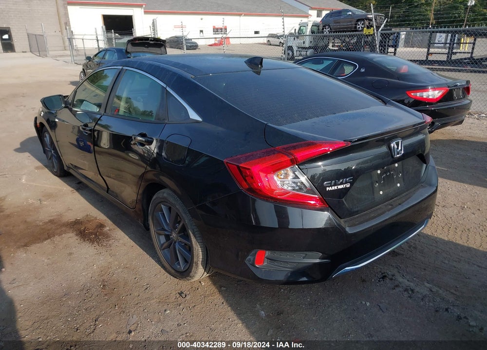 2019 HONDA CIVIC EX VIN: 19XFC1F31KE210772