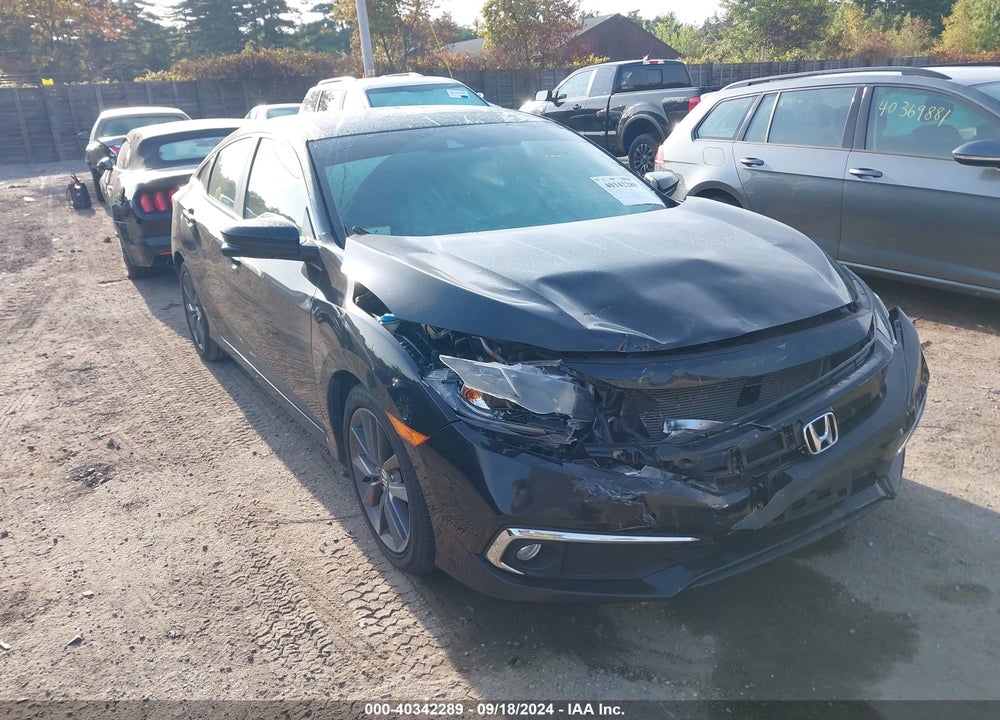 2019 HONDA CIVIC EX VIN: 19XFC1F31KE210772