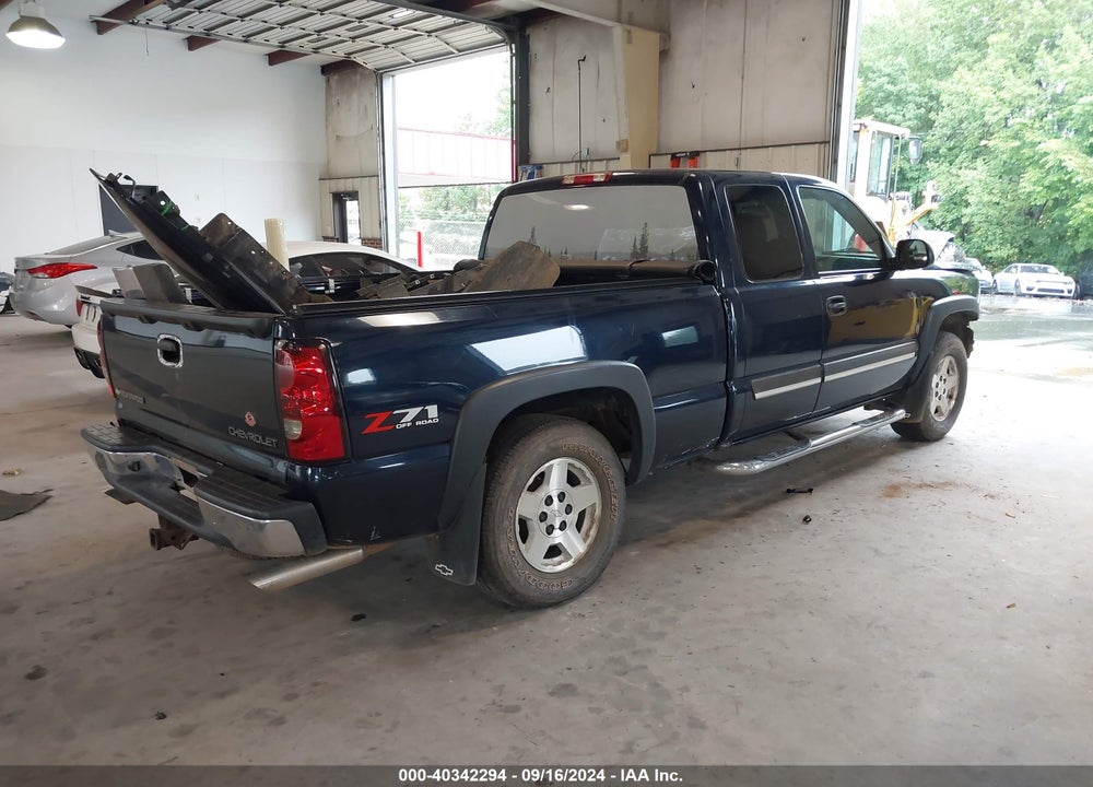 2005 CHEVROLET SILVERADO 1500 Z71 VIN: 1GCEK19B55E229116
