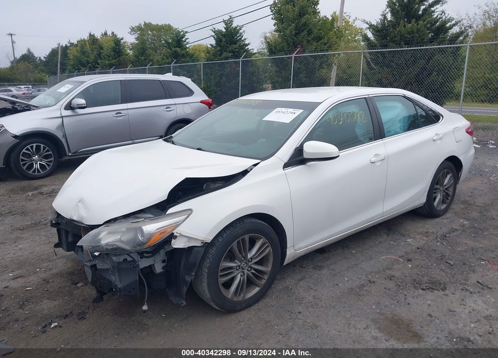 2016 TOYOTA CAMRY SE VIN: 4T1BF1FK6GU525732