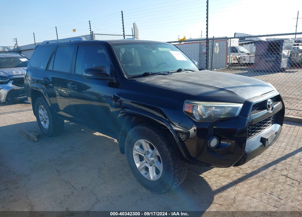 2014 TOYOTA 4RUNNER SR5 PREMIUM VIN: JTEZU5JR9E5068017