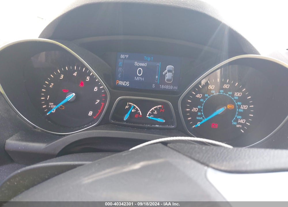 2015 FORD ESCAPE S VIN: 1FMCU0F75FUA76574