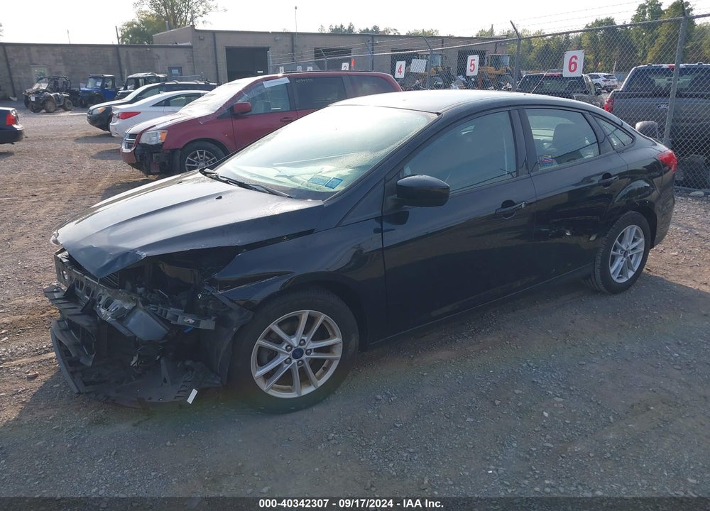2018 FORD FOCUS SE VIN: 1FADP3F2XJL237575