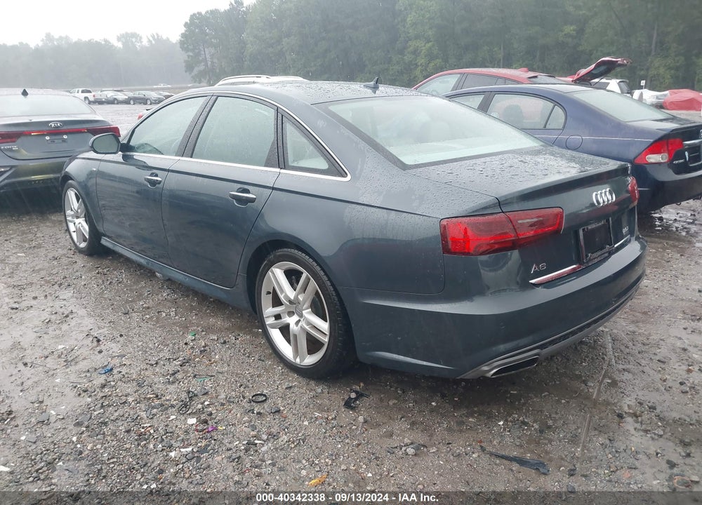 2016 AUDI A6 2.0T PREMIUM PLUS VIN: WAUGFAFC4GN177133