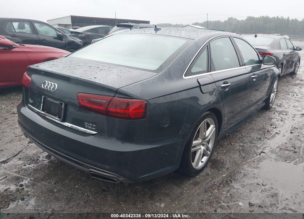 2016 AUDI A6 2.0T PREMIUM PLUS VIN: WAUGFAFC4GN177133