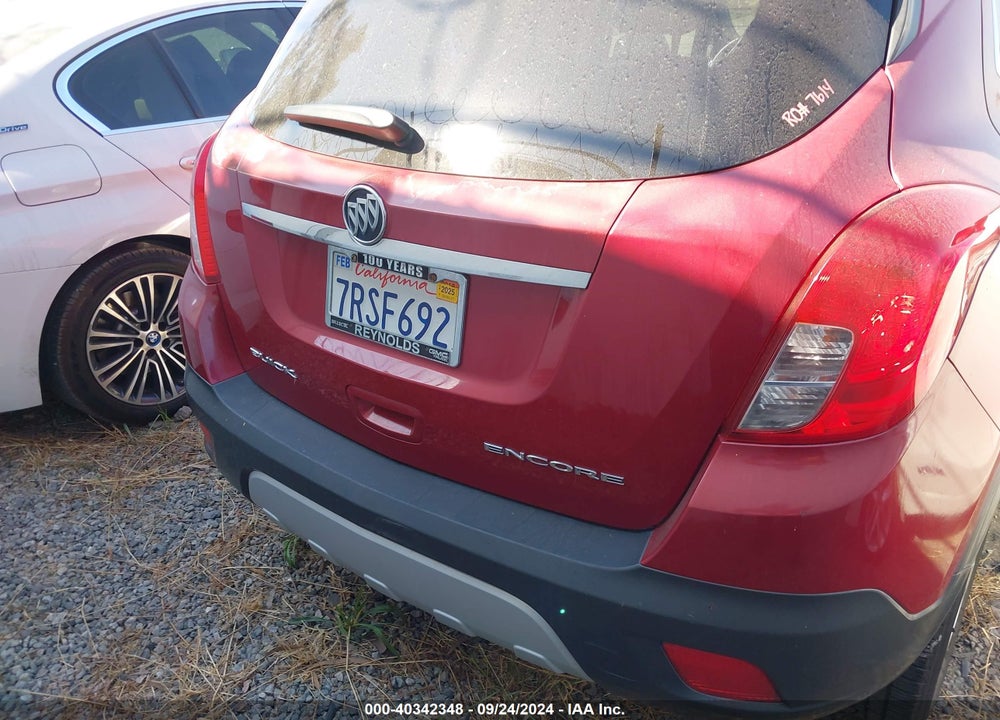 2016 BUICK ENCORE VIN: KL4CJASB5GB591532