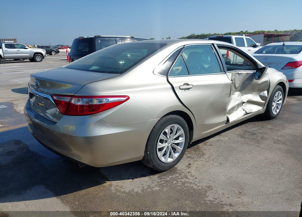 2015 TOYOTA CAMRY LE VIN: 4T4BF1FK3FR456258
