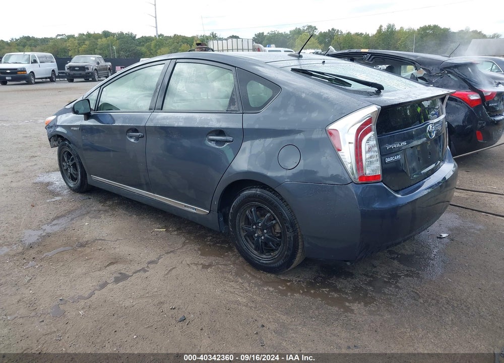 2015 TOYOTA PRIUS THREE VIN: JTDKN3DU5F1873044