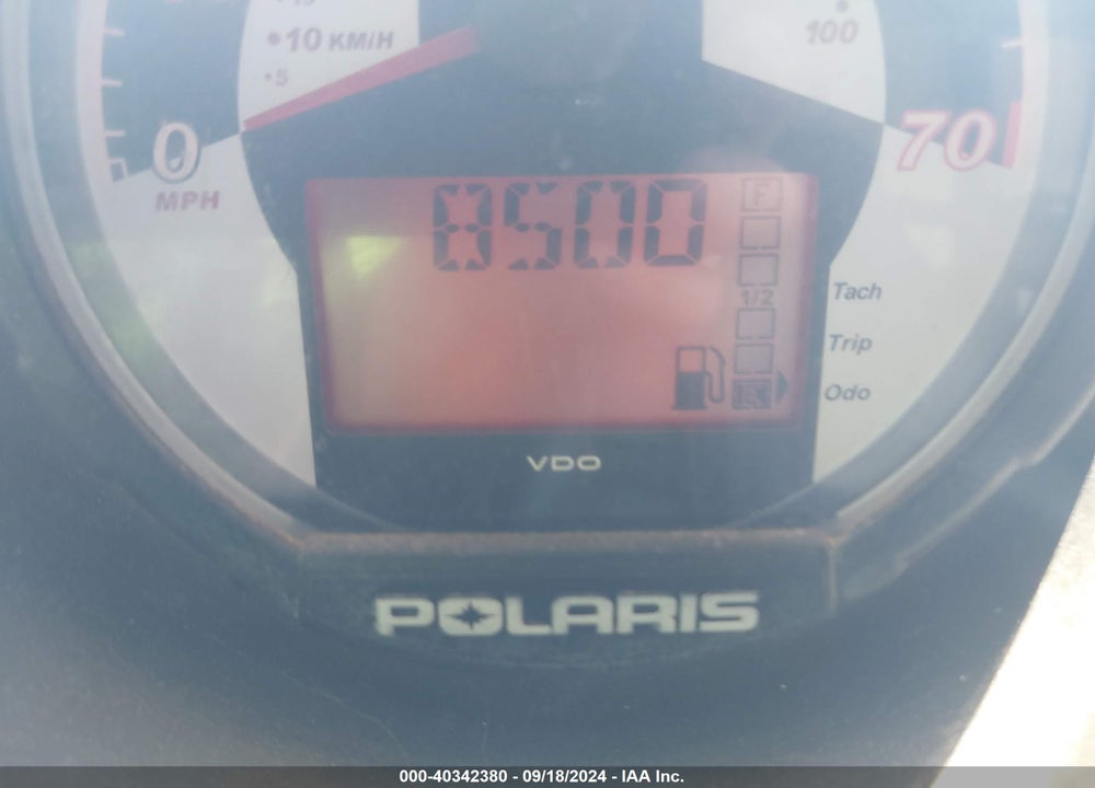 2010 POLARIS RANGER RZR VIN: 4XAVH76A8AD827253