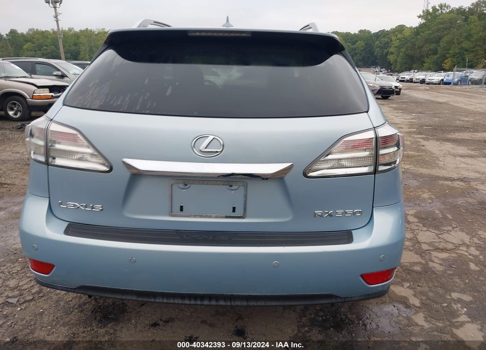 2010 LEXUS RX 350 VIN: 2T2ZK1BA8AC030315