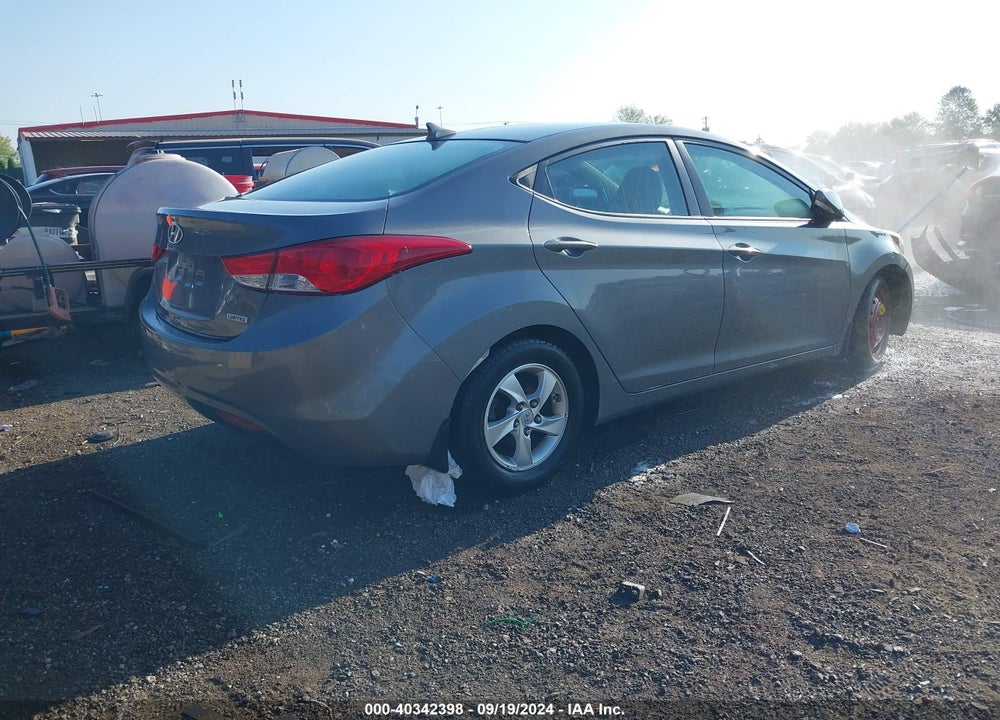 2013 HYUNDAI ELANTRA LIMITED VIN: 5NPDH4AE9DH294681