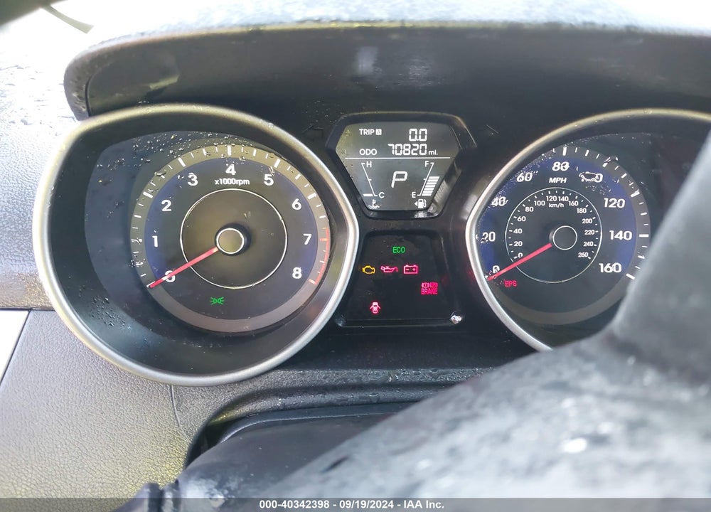 2013 HYUNDAI ELANTRA LIMITED VIN: 5NPDH4AE9DH294681