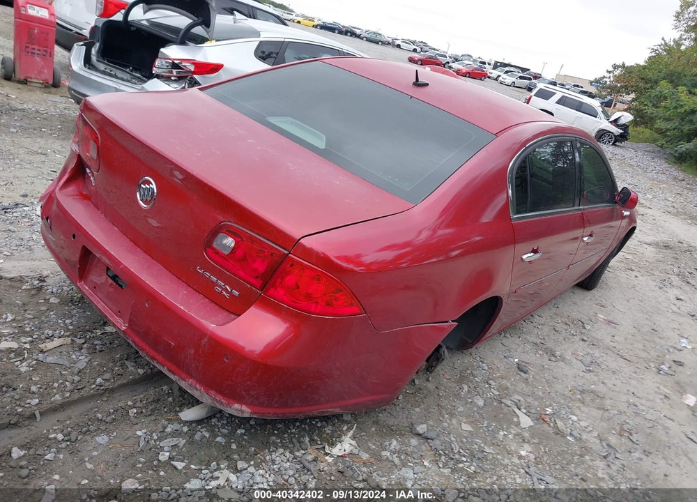 2006 BUICK LUCERNE CXL VIN: 1G4HD57276U202097