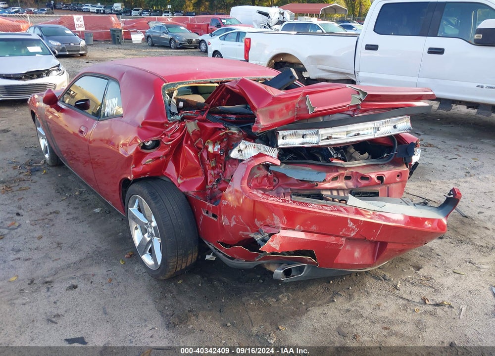 2009 DODGE CHALLENGER R/T VIN: 2B3LJ54T19H509973
