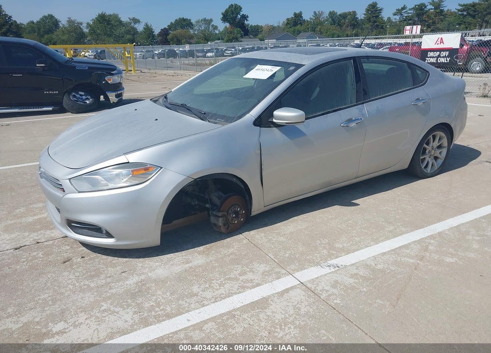 2013 DODGE DART LIMITED VIN: 1C3CDFCA3DD104400