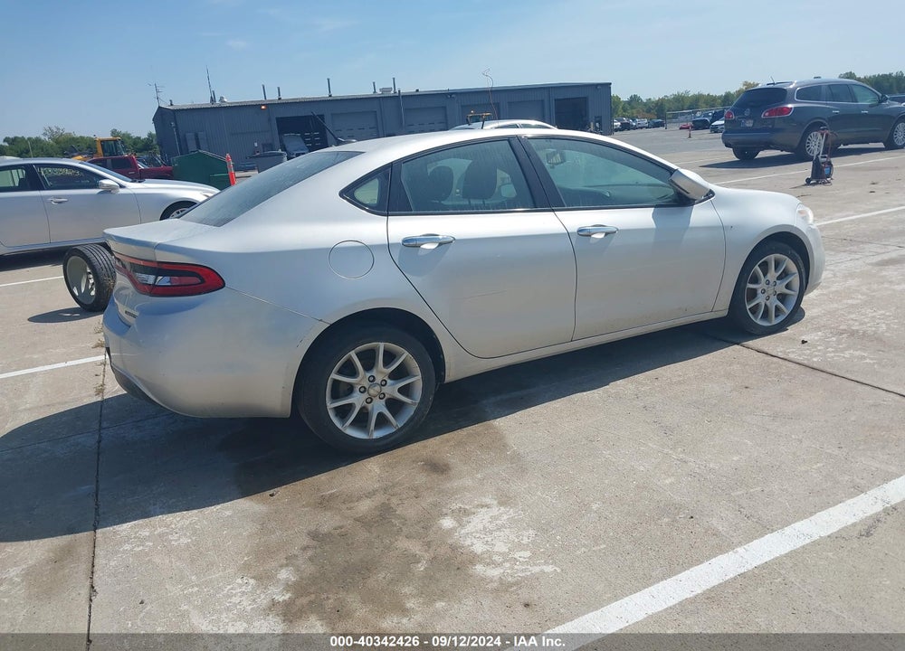 2013 DODGE DART LIMITED VIN: 1C3CDFCA3DD104400