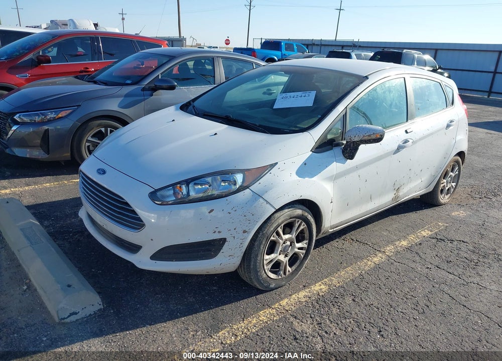 2015 FORD FIESTA SE VIN: 3FADP4EJ6FM213617