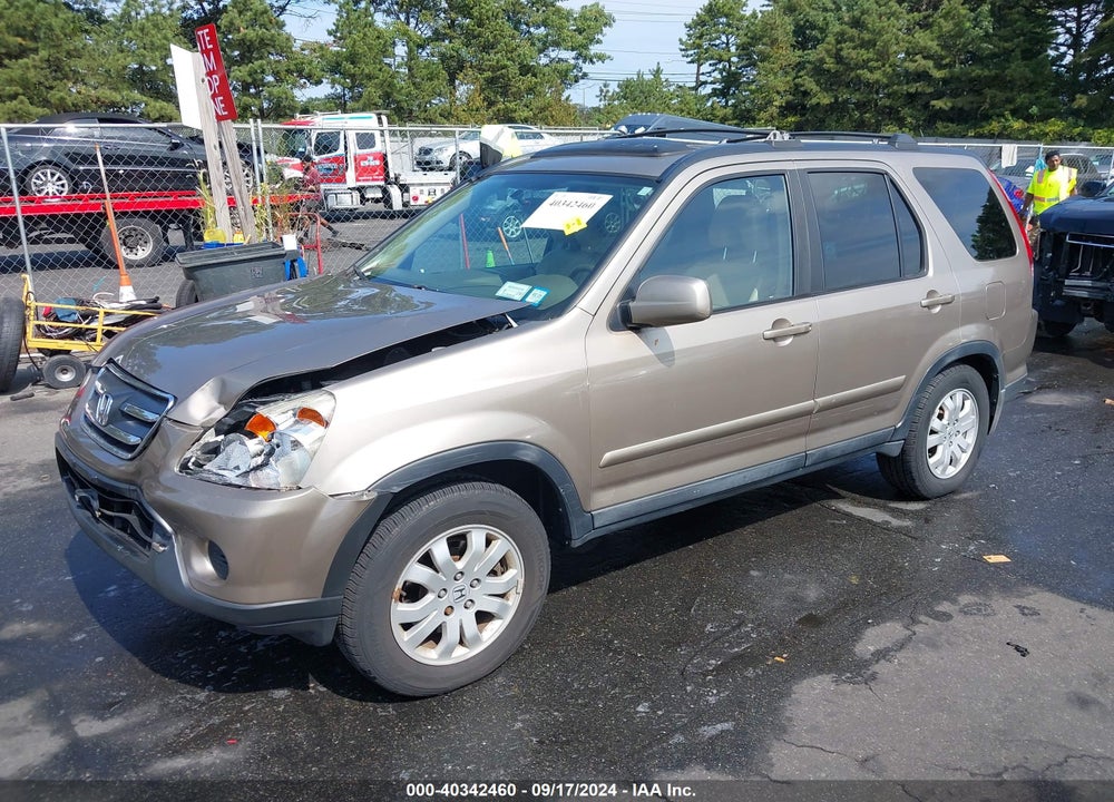 2006 HONDA CR-V SE VIN: SHSRD78926U429862