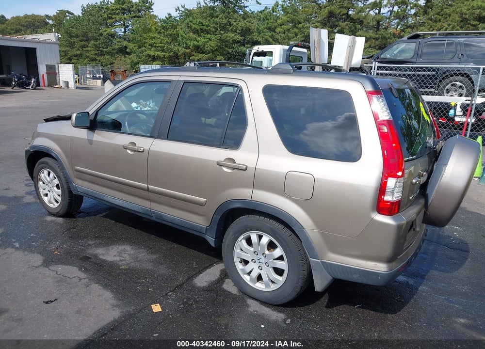 2006 HONDA CR-V SE VIN: SHSRD78926U429862