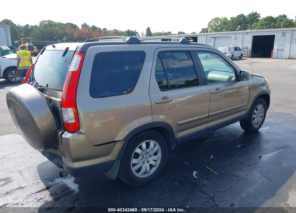 2006 HONDA CR-V SE VIN: SHSRD78926U429862