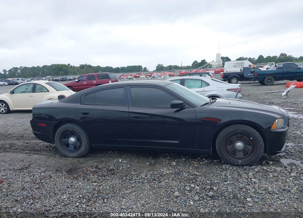 2014 DODGE CHARGER POLICE VIN: 2C3CDXAGXEH346490