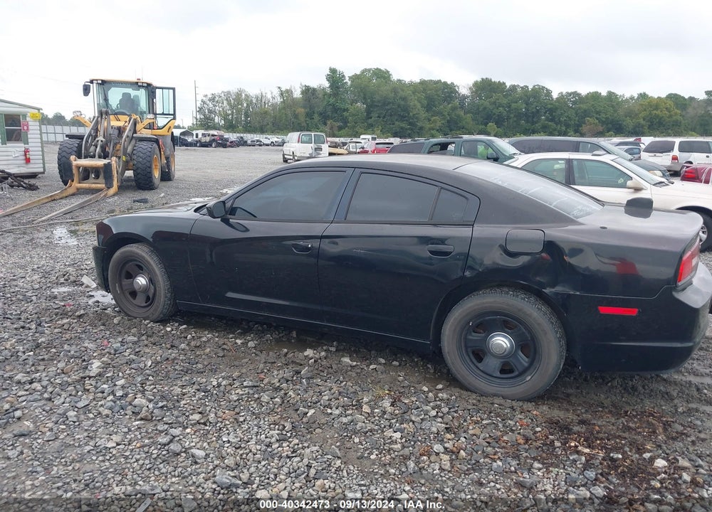 2014 DODGE CHARGER POLICE VIN: 2C3CDXAGXEH346490