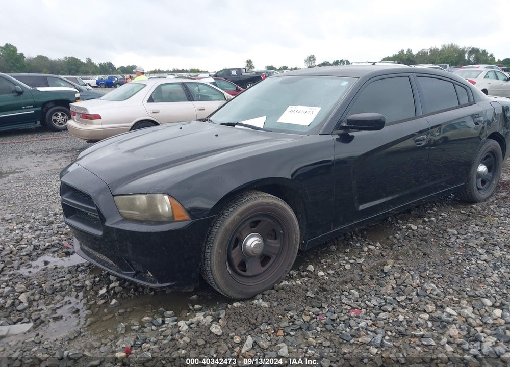 2014 DODGE CHARGER POLICE VIN: 2C3CDXAGXEH346490