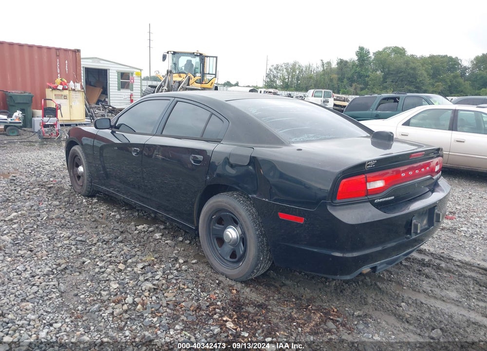 2014 DODGE CHARGER POLICE VIN: 2C3CDXAGXEH346490