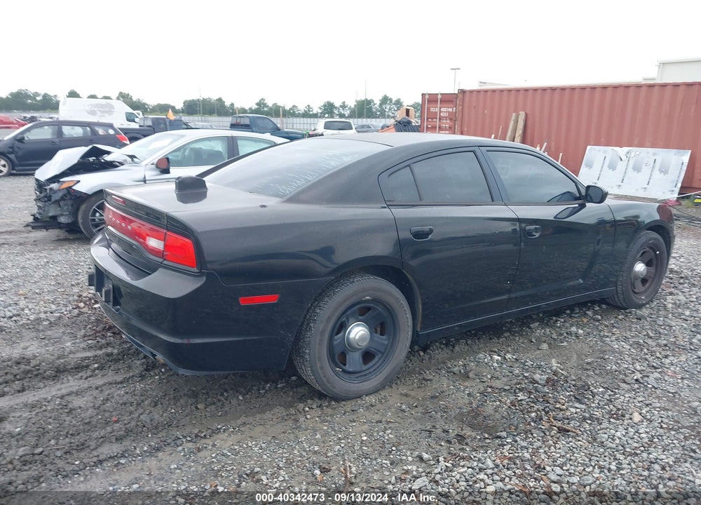 2014 DODGE CHARGER POLICE VIN: 2C3CDXAGXEH346490
