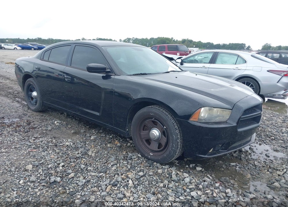 2014 DODGE CHARGER POLICE VIN: 2C3CDXAGXEH346490