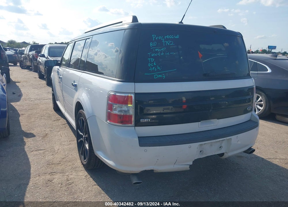 2018 FORD FLEX SEL VIN: 2FMGK5C8XJBA12840