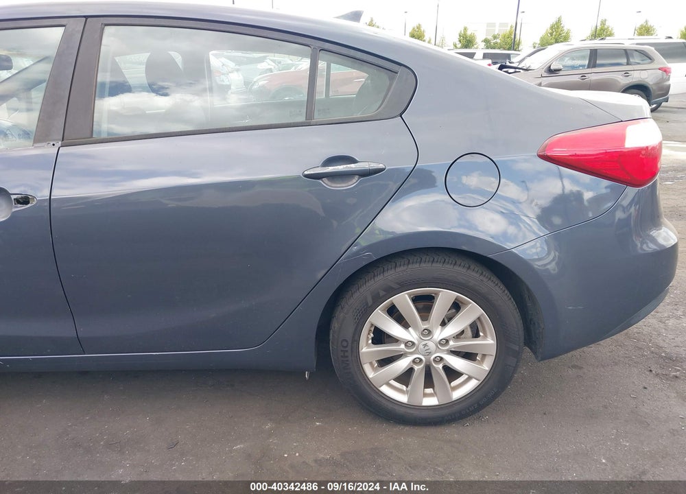 2016 KIA FORTE LX VIN: KNAFX4A68G5462736