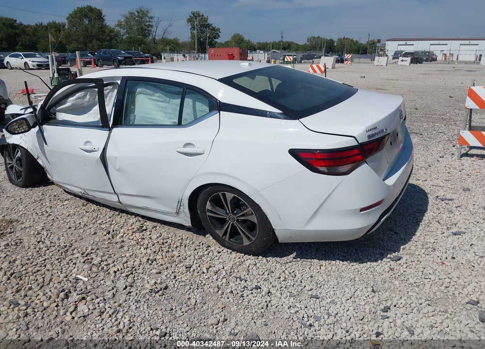 2022 NISSAN SENTRA SV XTRONIC CVT VIN: 3N1AB8CV9NY271322