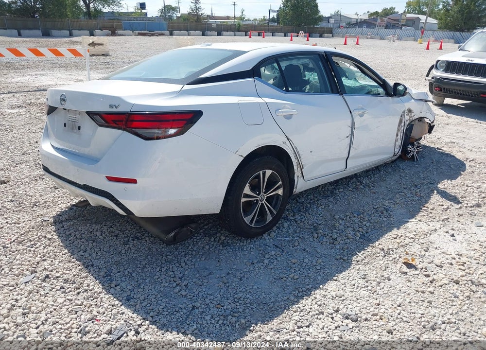 2022 NISSAN SENTRA SV XTRONIC CVT VIN: 3N1AB8CV9NY271322